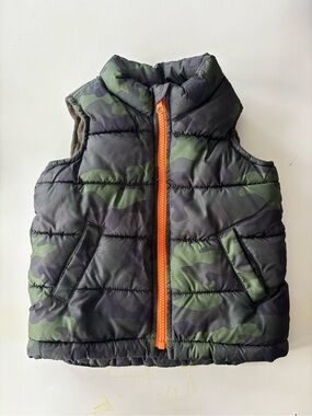 Camo Puffer Vest